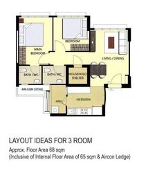Blk 180A Boon Lay Meadow (Jurong West), HDB 3 Rooms #573738121